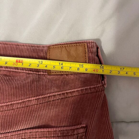 WOMENS American Eagle hi rise jegging stretch corduroy 12 long - Picture 8 of 8